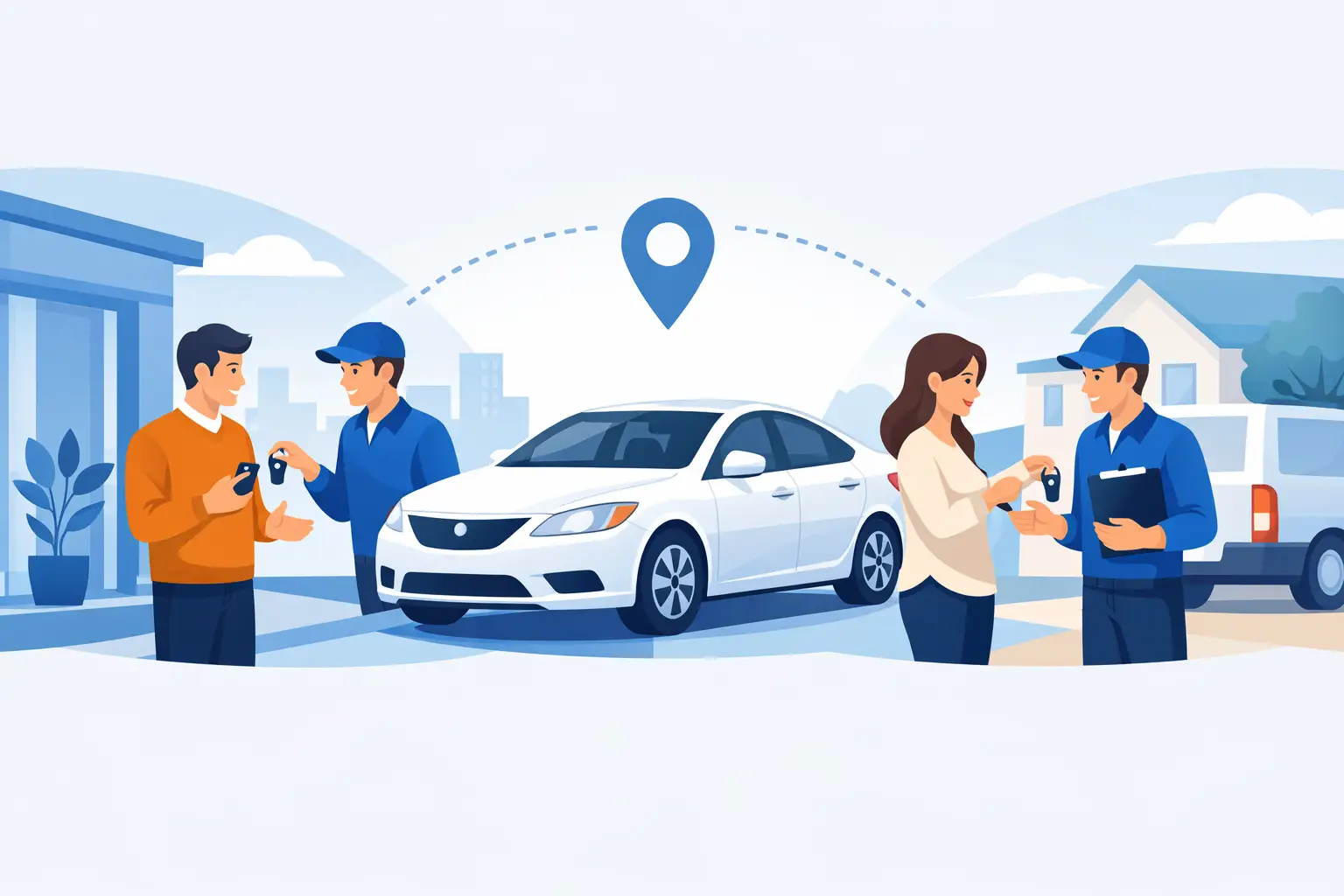 렌터카 딜리버리 반납 서비스, 누가 편한가