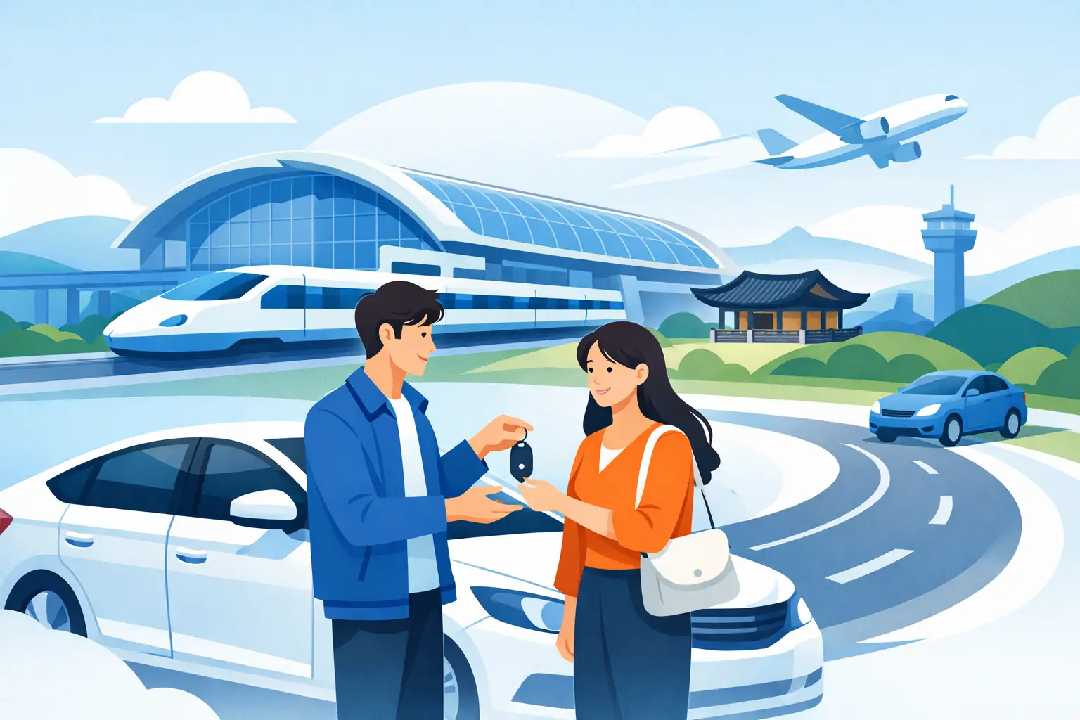 신경주역렌트카, 빠르게 빌리고 편하게 이동